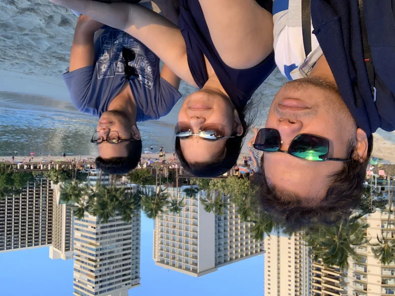 Family vacation in Hawaii